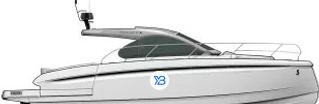 Beneteau Gran Turismo 40 Coupe Mk2 illustration