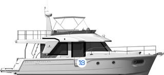 Swift Trawler 41 Fly profile