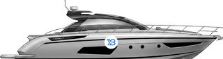 Azimut Atlantis 48 illustration