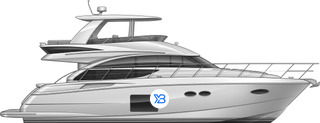 Princess 56 Mk2 illustration