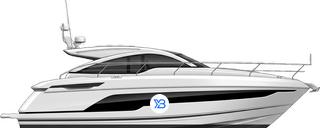 Targa 47 Open profile