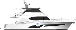 64 Sports Motor Yacht Series II profile