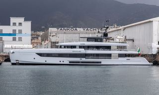 Tankoa Yachts Launches the Second 45m T450 Superyacht Singolare