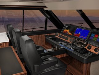 Riviera 645 SUV, Helm Station