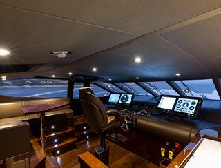 Sunseeker 116 Yacht, Helm Station