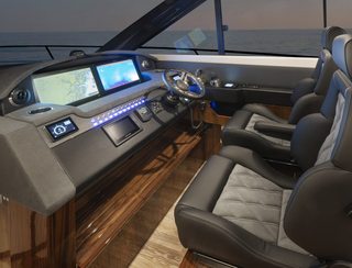 Riviera 6000 Sport Yacht Platinum Edition Gen 2, Helm Station