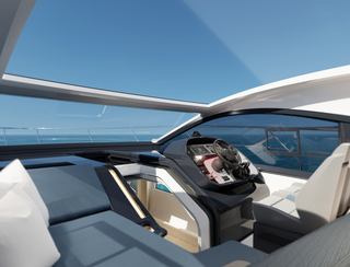 Fairline Targa 40 Mk2, Helm Station