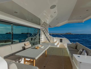 Silent Yachts Silent 62 Flybridge, Deck Area