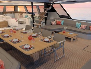 Fountaine Pajot Power 80 , Deck Area