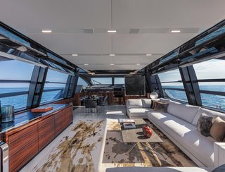 Riva 88&#039; Folgore, Interior