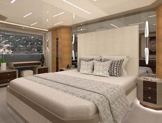 Ocean Alexander 84R Open, Accommodation