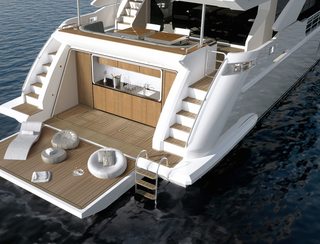 Azimut Grande 35 Metri, Beach Club