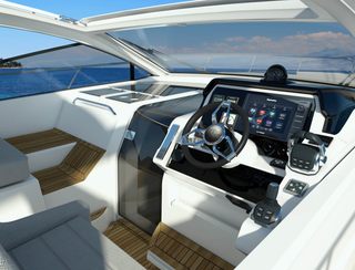 Sealine S390, Helm Station