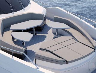 Sunseeker Ocean 460, Deck Area