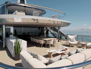 Benetti B.Century 62M, Deck Area