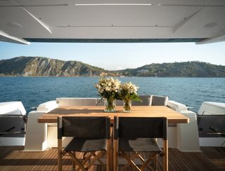 Ferretti 780 Mk3, Deck Area