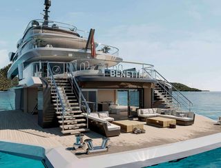 Benetti B.Century 75M, Beach Club