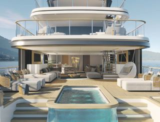 Benetti Motopanfilo 45M , Deck Area