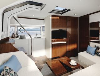 Fairline Targa 40 Mk2, Interior