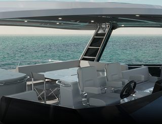 Aquila 50 Yacht , Helm Station