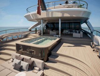 Benetti B.Century 55M Four-Deck, Deck Area