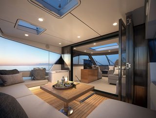 Maritimo M55, Fly Deck/Sportdeck