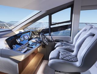 Sunseeker Manhattan 52 Gen 2, Helm Station