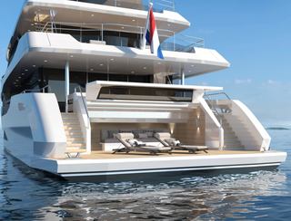 Moonen Yachts Marquis, Beach Club