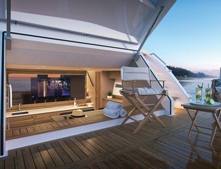 Maritimo X60, Deck Area