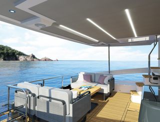 Absolute Navetta 53 , Deck Area