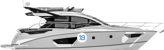 Beneteau Gran Turismo 50 Sportfly illustration