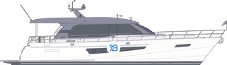 CL Yachts CLB65 SUV  illustration