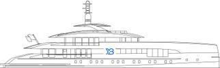 Heesen 50m Aluminium FDHF illustration