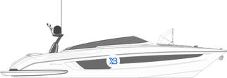 Riva 56' Rivale illustration