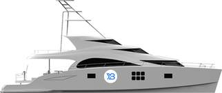 Sunreef 75 Sunreef Power Sportfish illustration