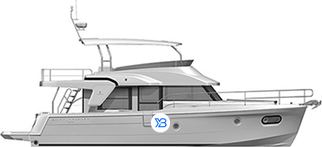 Beneteau Swift Trawler 47 illustration