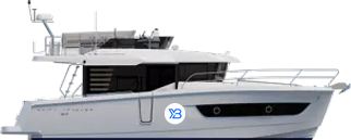 Beneteau Swift Trawler 37 Fly  illustration