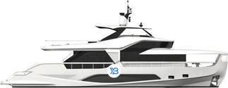 Ferretti Yachts INFYNITO 80 illustration