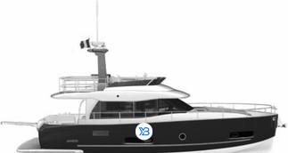 Azimut Magellano 43 illustration