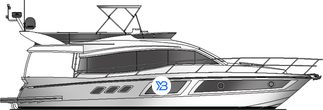 Gulf Craft Majesty 48 illustration