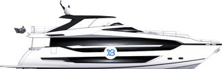 Sunseeker 94 Yacht Mk2 illustration