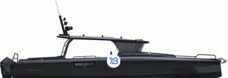 Brabus Marine Shadow 1200 XT Cross-Top  illustration