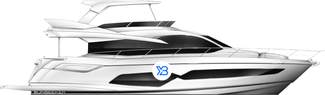 Sunseeker Manhattan 66 Mk2 illustration