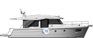 Beneteau Swift Trawler 41 Sedan illustration