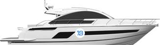 Fairline Targa 53 GT Gen 1 illustration