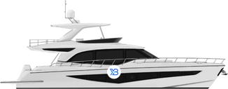 Gulf Craft Majesty 65  illustration