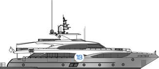 Gulf Craft Majesty 125 Mk2 illustration