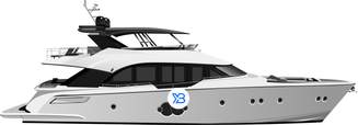 Monte Carlo Yachts MCY 80 illustration