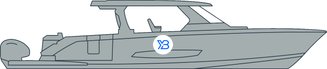 Regal 43 SAV  illustration