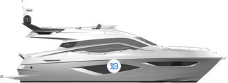 Numarine 62 Flybridge illustration